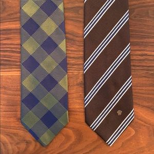 2 Versace Ties